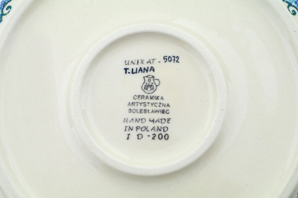 Jar with Lid and Handles 9"