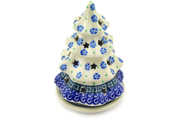 Christmas Tree Candle Holder 6"