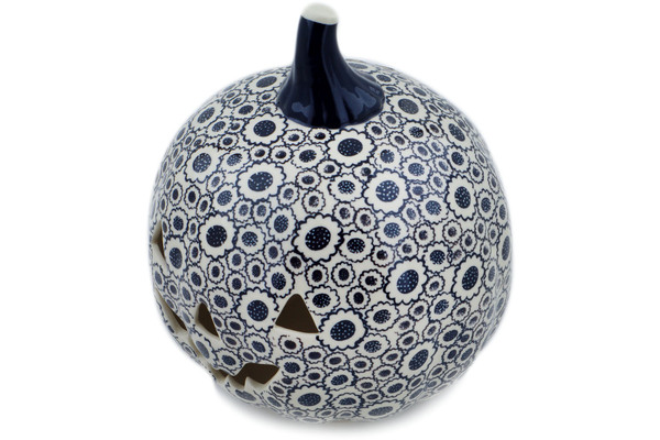 Jack O Lantern Candle Holder 9"