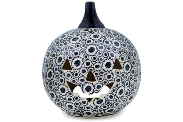 Jack O Lantern Candle Holder 9"