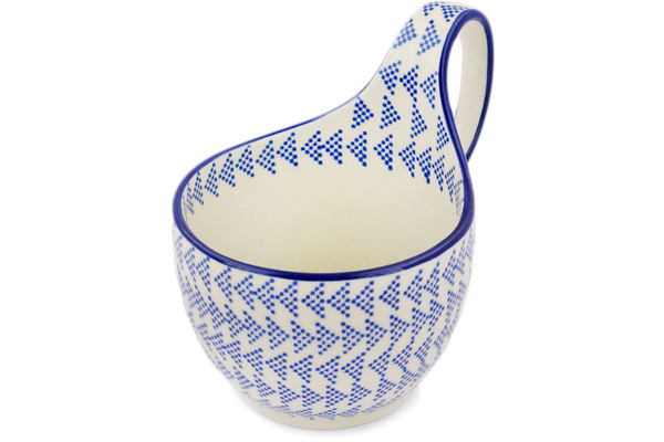 Bowl with Loop-Handle 6"