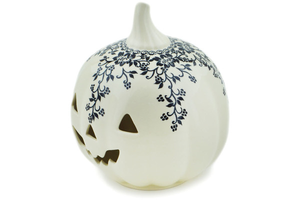 Jack O Lantern Candle Holder 9"