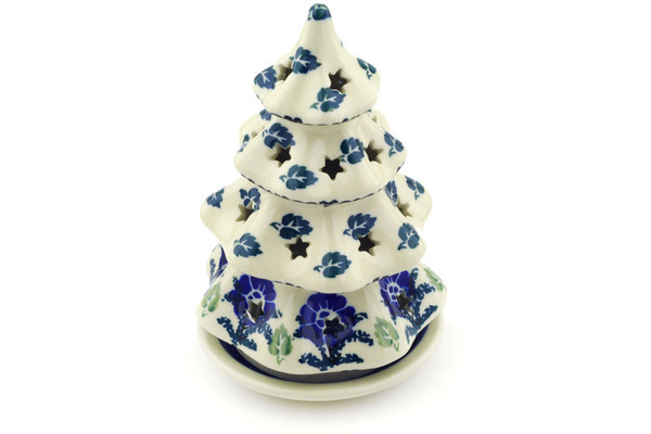 Christmas Tree Candle Holder 6"