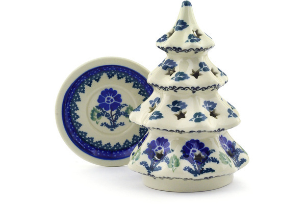 Christmas Tree Candle Holder 6"