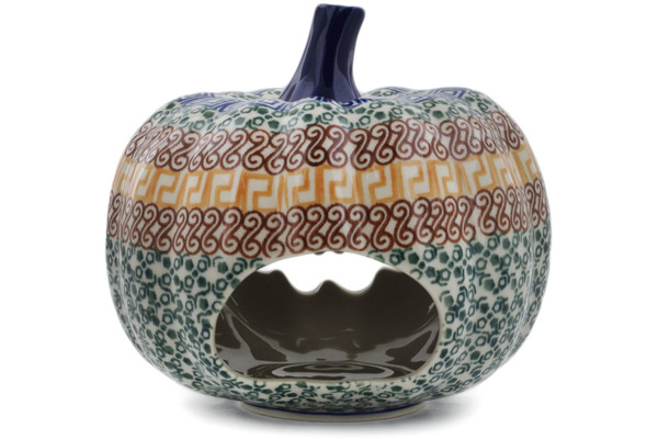 Jack O Lantern Candle Holder 6"