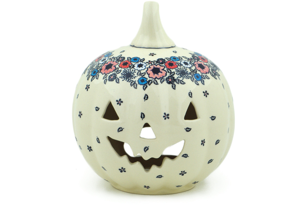 Jack O Lantern Candle Holder 9"
