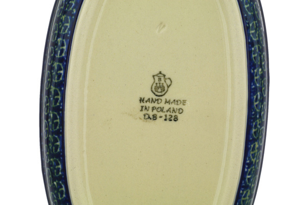 Oval Baker with Handles 9"