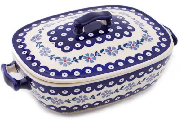 Baker with Cover with Handles 12"