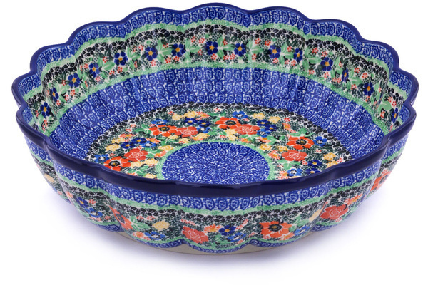 Scalloped Bowl 13"