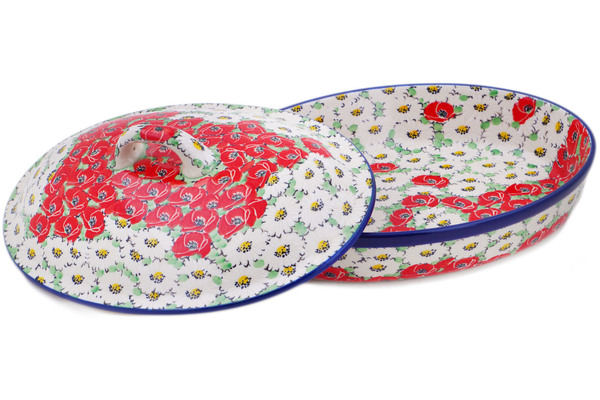 Baker with Cover 12"