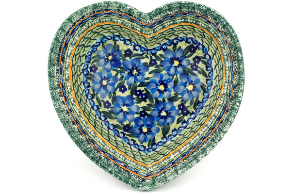 Heart Shaped Bowl 9"