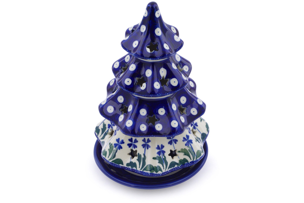 Christmas Tree Candle Holder 8"