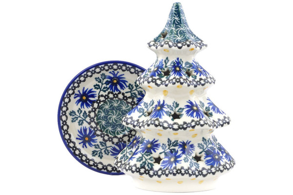 Christmas Tree Candle Holder 8"