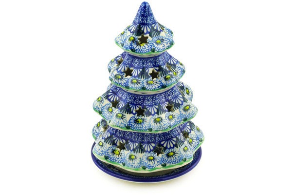 Christmas Tree Candle Holder 8"