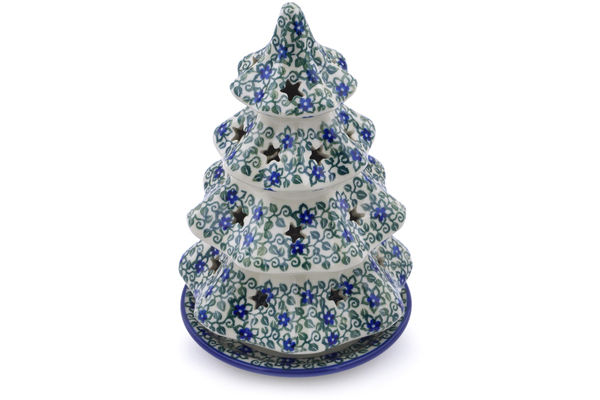 Christmas Tree Candle Holder 8"