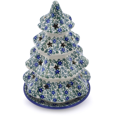 Christmas Tree Candle Holder 8"