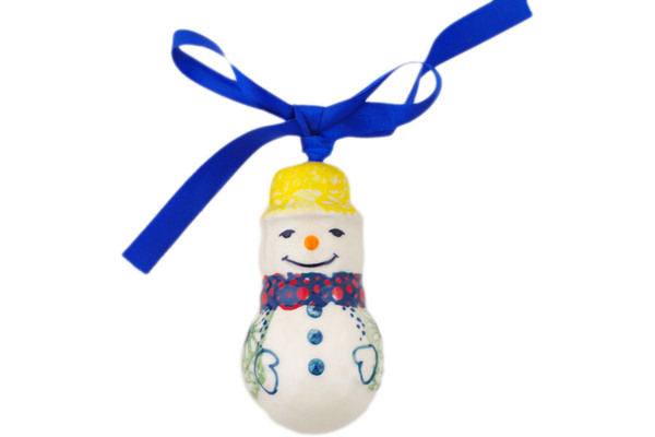 Snowman Ornament 3"