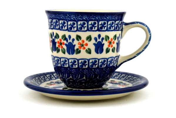 Cup with Saucer 10 oz