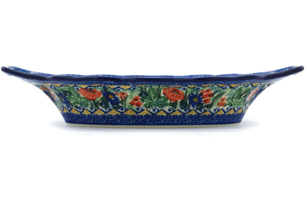 Platter with Handles 13"