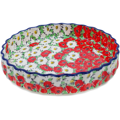 Fluted Pie Dish 9"