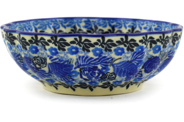 Scalloped Fluted Bowl 5"