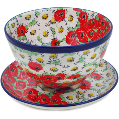 Colander with Plate 8"