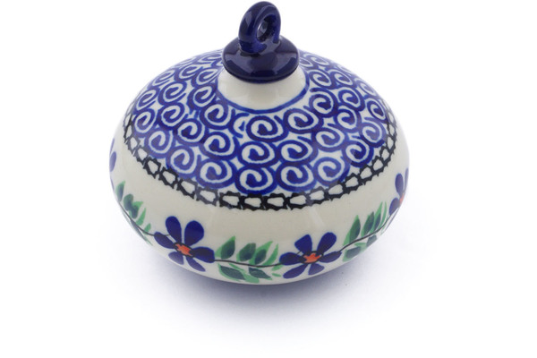 Christmas Ball Ornament 4"