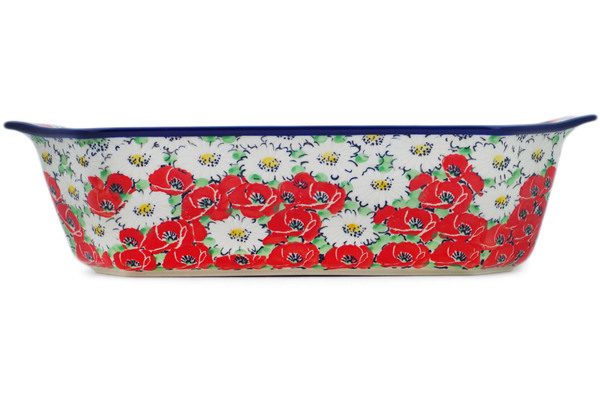 Rectangular Baker with Handles 14"