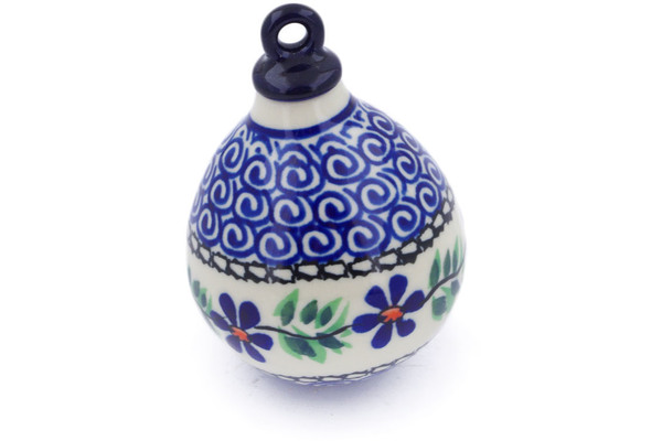 Christmas Ball Ornament 4"