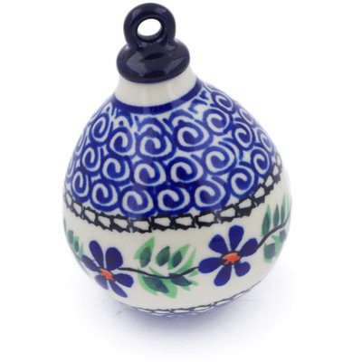 Christmas Ball Ornament 4"