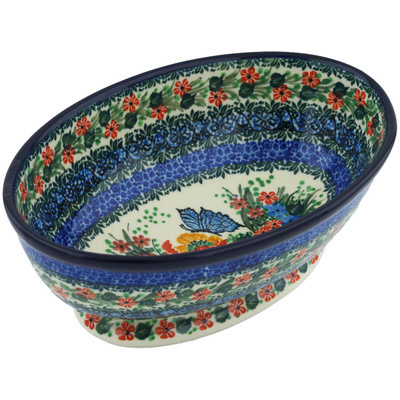 Bowl with Pedestal 9"