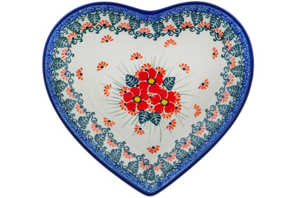 Heart Shaped Platter 7"