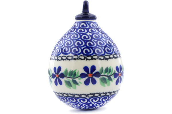 Christmas Ball Ornament 4"