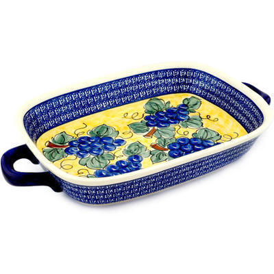 Rectangular Baker with Handles 18"