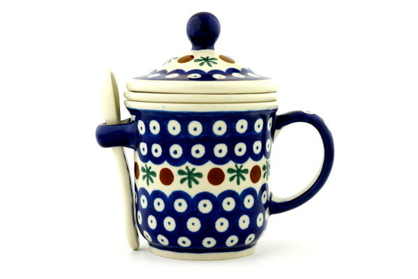 Brewing Mug with Spoon 12 oz