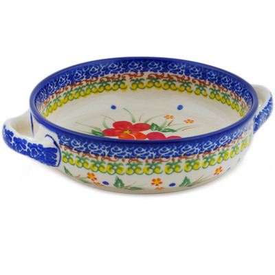 Round Baker with Handles 8"