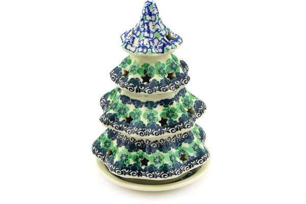 Christmas Tree Candle Holder 8"