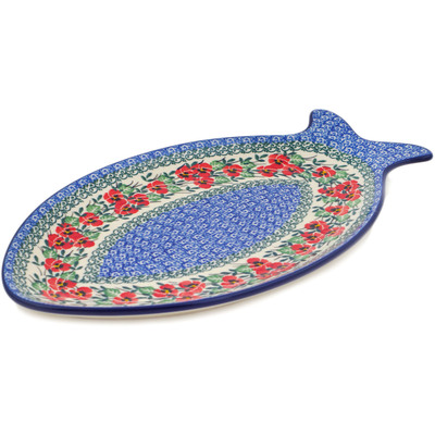 Fish Shaped Platter 14"