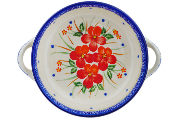 Round Baker with Handles 8"