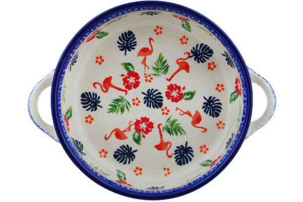 Round Baker with Handles 8"