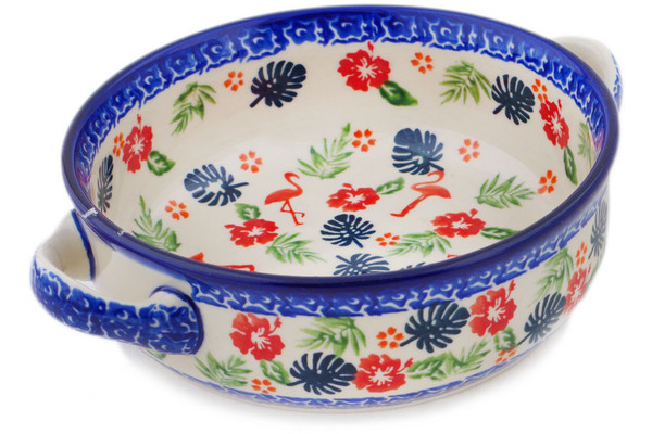 Round Baker with Handles 8"