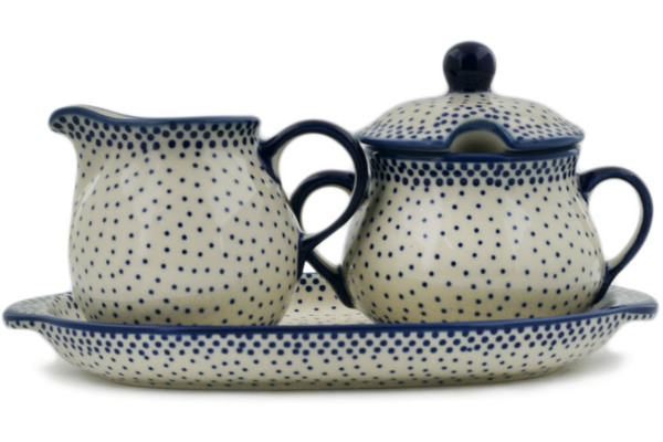 Sugar and Creamer Set 9"