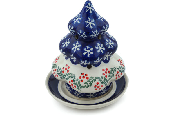 Christmas Tree Candle Holder 7"