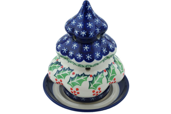 Christmas Tree Candle Holder 7"