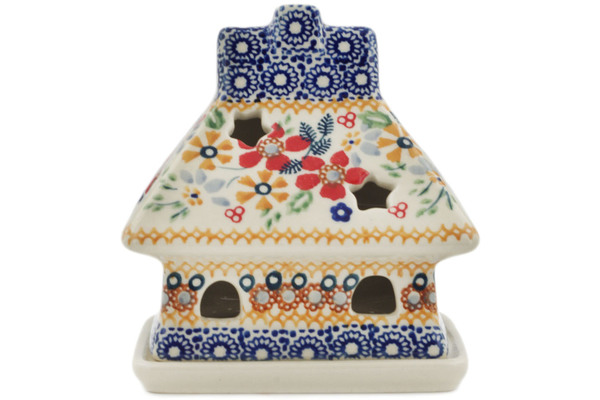 House Shaped Candle Holder 5"