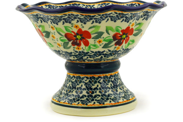 Bowl with Pedestal 8"