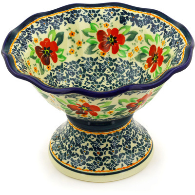 Bowl with Pedestal 8"