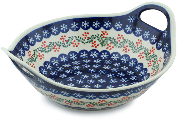 Bowl with Handles 14"