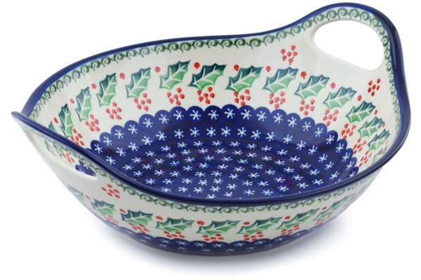 Bowl with Handles 14"