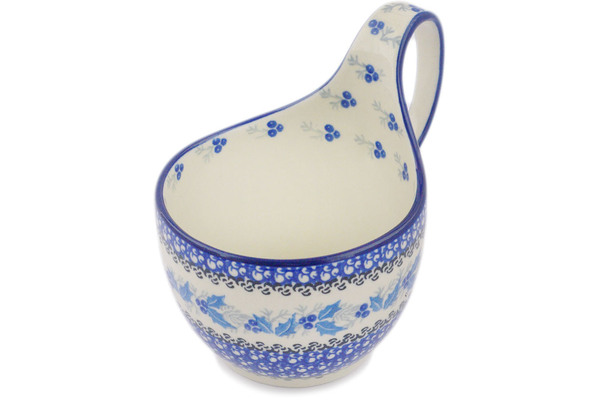 Bowl with Loop-Handle 6"